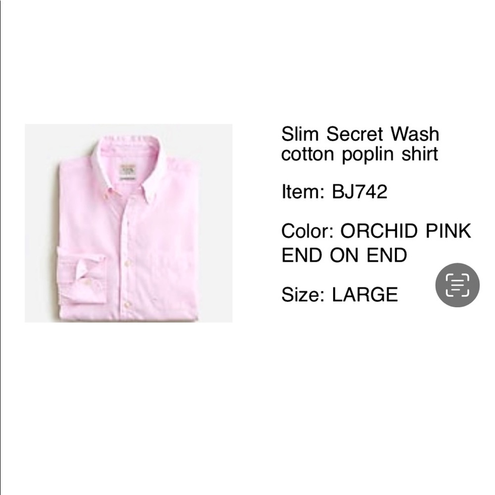 Men’s pale pink shirt